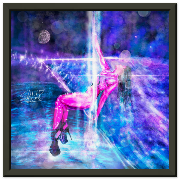Like Water - Metal Framed Art Print