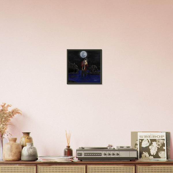 You're So Cold - Metal Framed Art Print