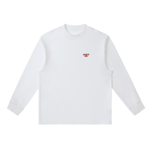 Butterfly Crewneck Long-Sleeve T-Shirt