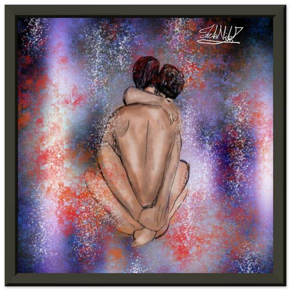 Fragile - Metal Framed Art Print