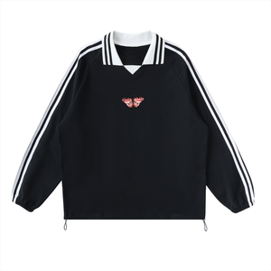 Butterfly Striped Sweatshirt