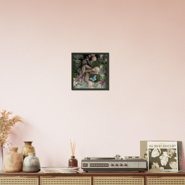 Melt - Metal Framed Art Print