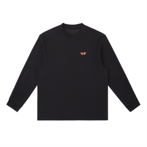 Butterfly Crewneck Long-Sleeve T-Shirt