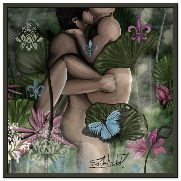 Melt - Metal Framed Art Print