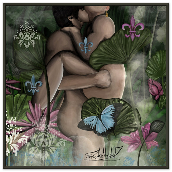 Melt - Metal Framed Art Print