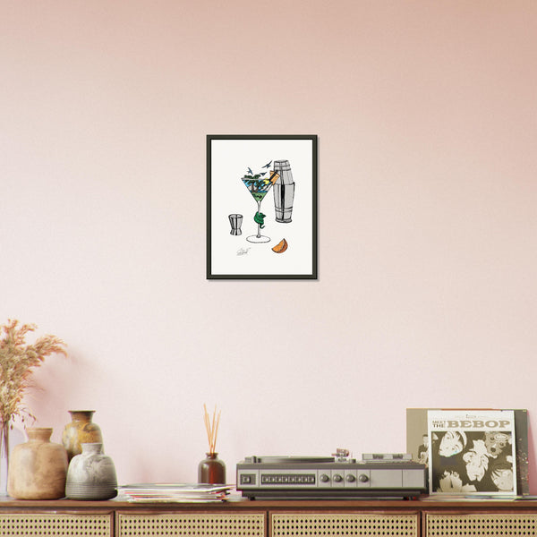 Tropical Paradise - Metal Framed Art Print