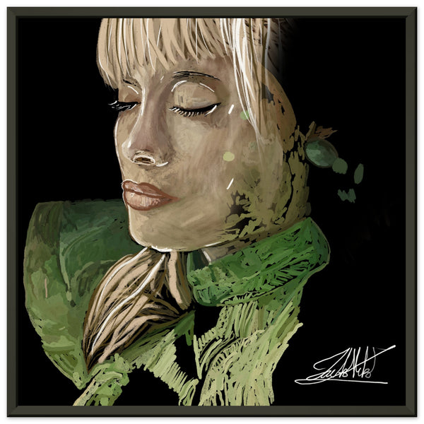 Alexandra - Metal Framed Art Print