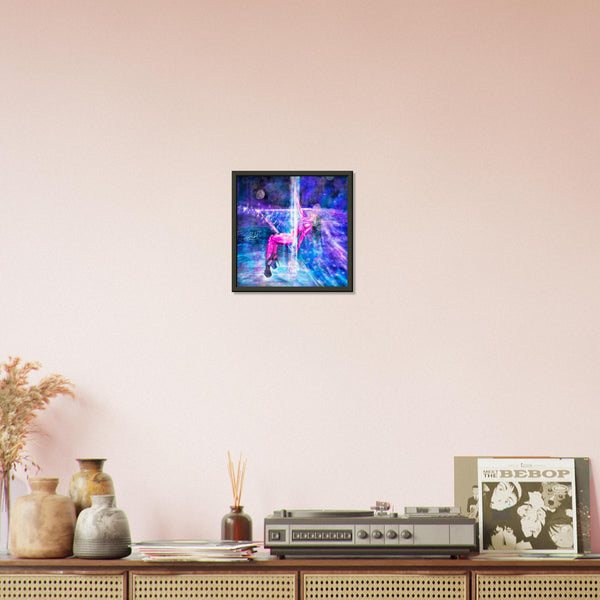 Like Water - Metal Framed Art Print