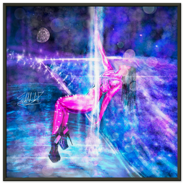 Like Water - Metal Framed Art Print