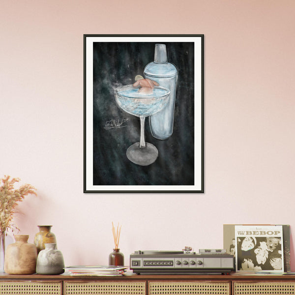 Drown In You - Metal Framed Art Print