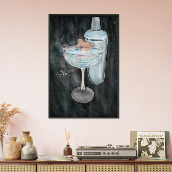 Drown In You - Metal Framed Art Print