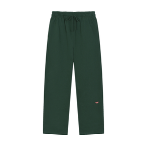 Butterfly Solid Color Straight-Leg Sweatpants