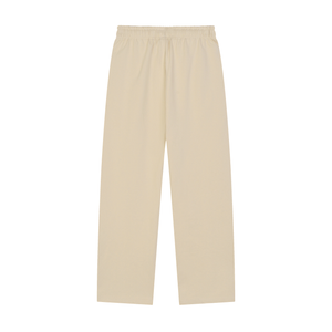 Butterfly Solid Color Straight-Leg Sweatpants